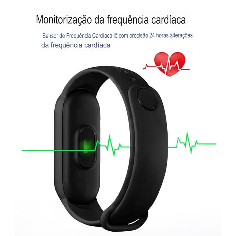 Relógio Inteligente Band M7- Bluetooth